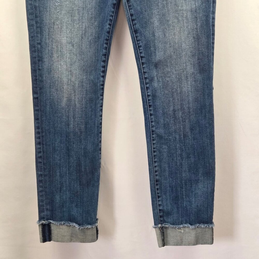 Kut from the Kloth Ankle Straight Leg Jeans Size 6 Medium Wash - Picture 3 of 13